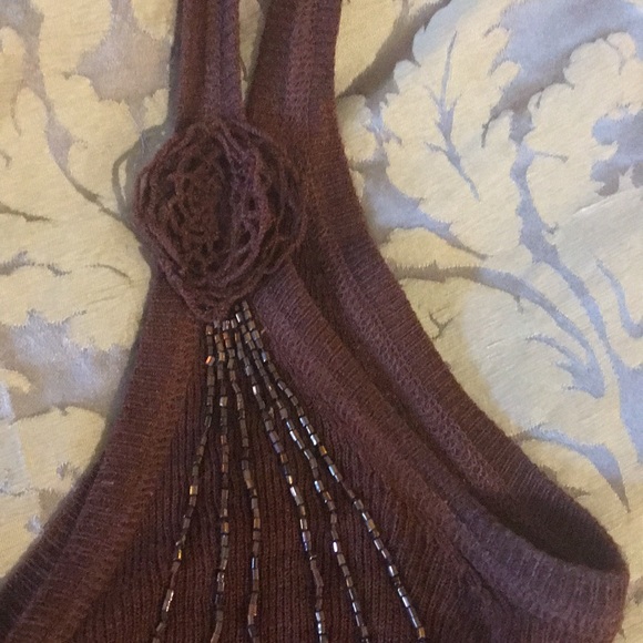 Summer Sweater Beaded Tank - Picture 2 of 2